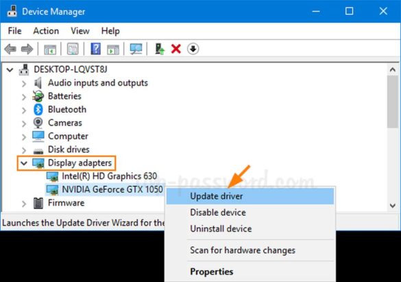 how to reinstall intel graphics driver windows 10