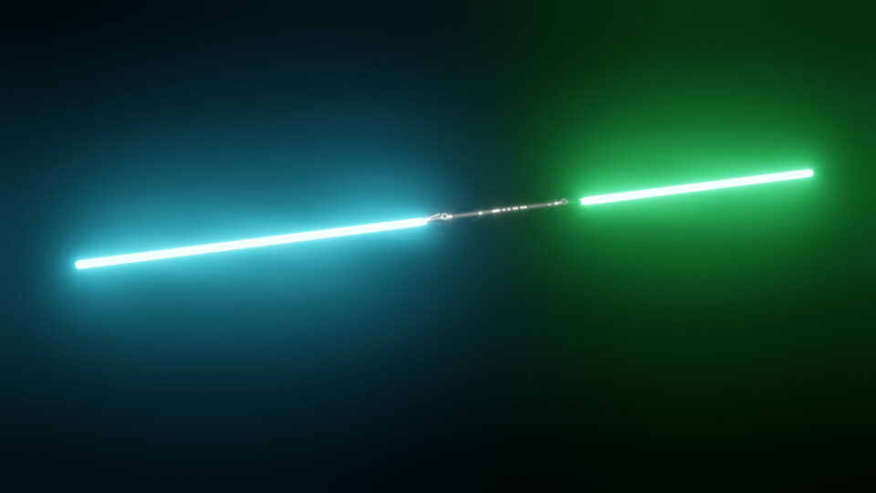 Embracing the Force with Double-Bladed Lightsabers