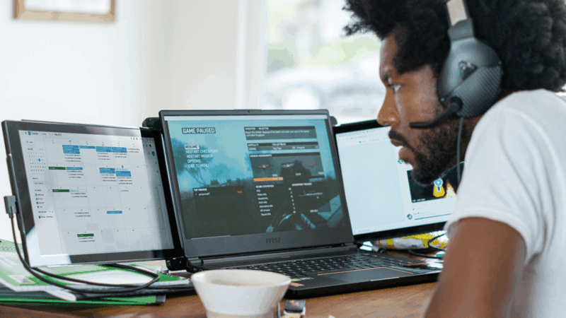 Laptop Screen Extenders Boost Productivity