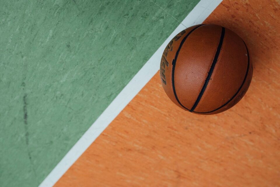 The ball is on the court